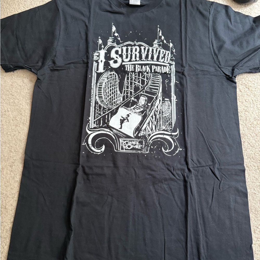 Original MCR, My Chemical Romance - I Survived The Black Parade Tour merchandise